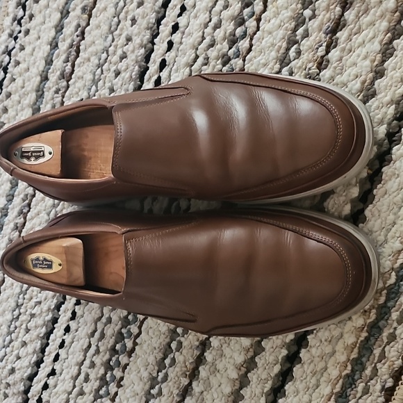 MEPHISTO Brown Air Jet Slipons 10.5 NICE! - Picture 2 of 5
